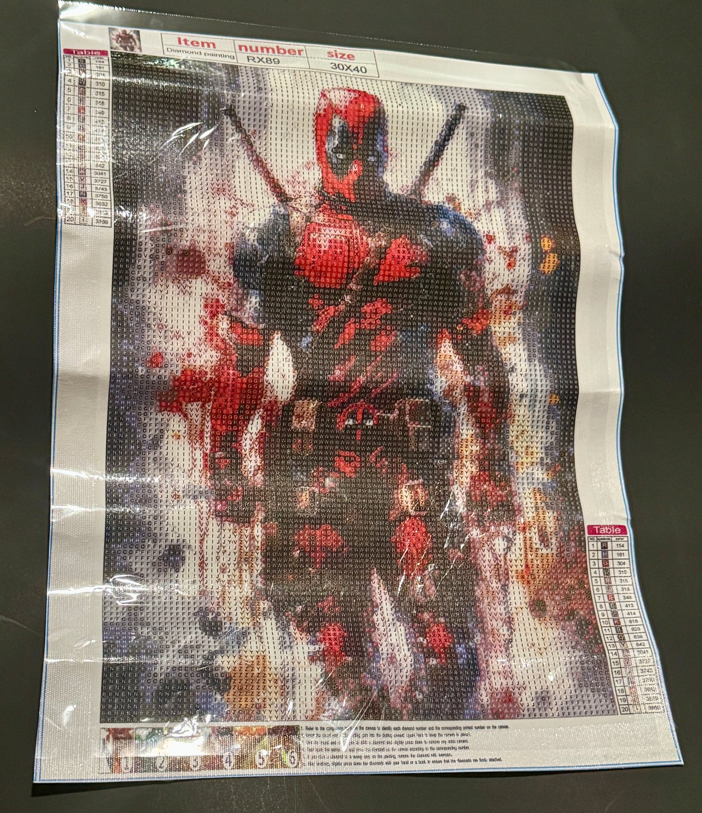 30x40 Deadpool (Y3)